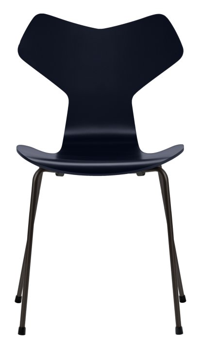 Grand Prix 3130 Stuhl, Lack, Midnight blue, Black