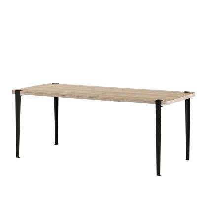 Tiptoe Esstisch Brixton, Graphitschwarz
