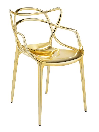 Masters Metallic Stuhl, Gold