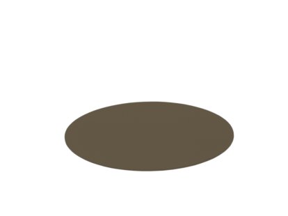 Filzauflage für Componibili, 1, Rund, ø 30 cm, 024 schiefer grün