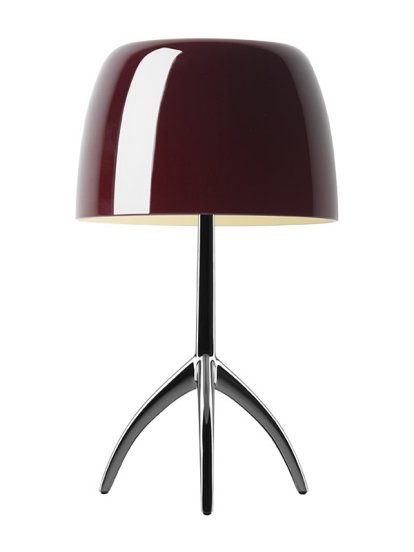 Lumiere 05 Grande Tischleuchte, Mit Dimmer, Kirsch