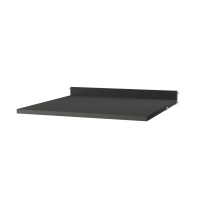 String System Schreibtischplatte, Dunkelgrau lackiert, B 58 cm x T 58 cm