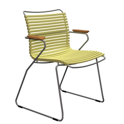 Click Stuhl, Mit Armlehnen, Lemon zest
