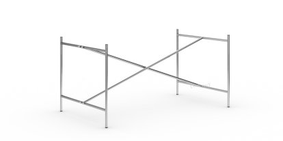 Eiermann 2 Tischgestell , Chrom, senkrecht, mittig, 135 x 78 cm, Ohne Verlängerung (Höhe 66 cm)