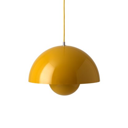 Flowerpot VP7 Pendelleuchte, Mustard