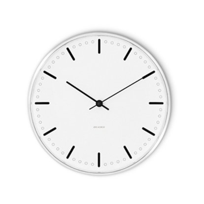 AJ City Hall Wanduhr