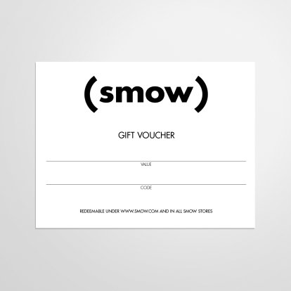 smow Geschenkgutschein, 200 EUR, PDF-Gutschein per E-Mail, Englisch