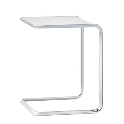 Oblique Satztisch K3, B (mittel): B 45 x T 40 x H 50 cm, Weiß