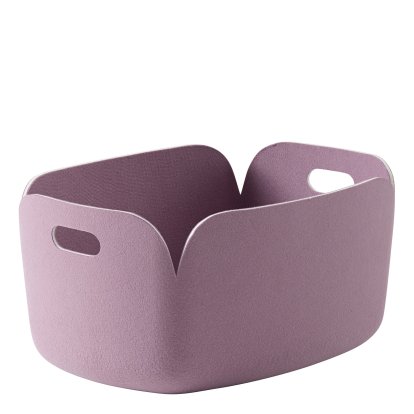 Restore Aufbewahrungskorb, L 48 cm x B 35 cm, Dusty Lilac