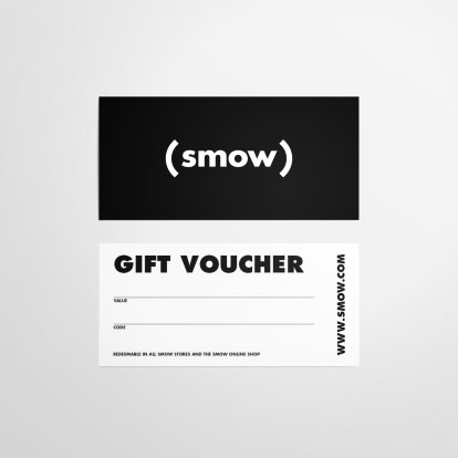 smow Geschenkgutschein, 50 EUR, Gutscheinkarte per Post, Englisch