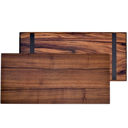 Holzauflage (einzeln) für USM Haller Regale, Größe M, 75 cm x 35 cm, Amerikanischer Nussbaum