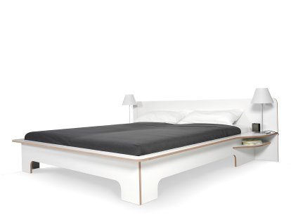 Plane Bett, 180 x 200, Ohne Lattenrost, Mit Matratze