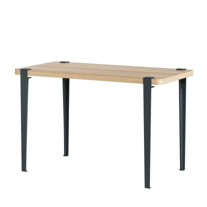 Tiptoe Esstisch Lobo, Eichenfurnier, Mitternachtsblau