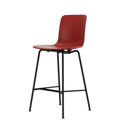HAL RE Barhocker, Backstein RE, Küchenvariante: 645 mm, Pulverbeschichtet basic dark