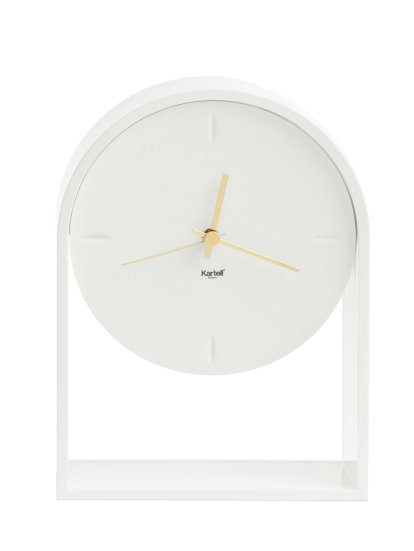 L'Air du Temps Tischuhr, Weiß