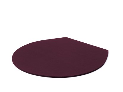 Sitzauflage für Ameise, Ohne Polster, aubergine