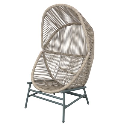 Hive Sessel, Weave small - Sand, Dusty green