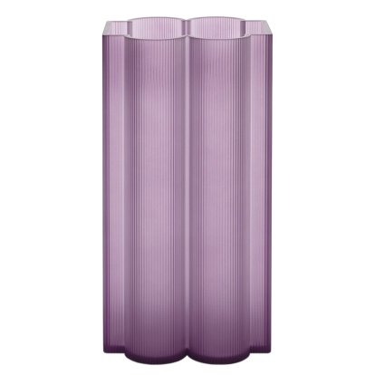 Okra Vase, 34 cm, Violett