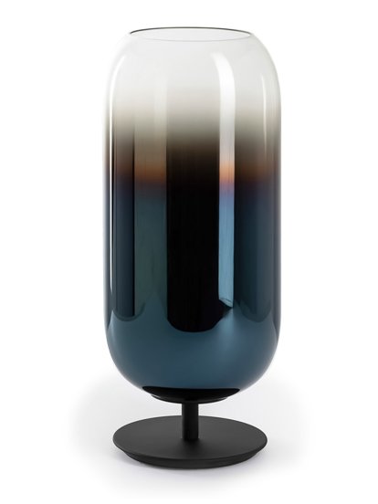 Gople Tischleuchte, Schwarz/blau