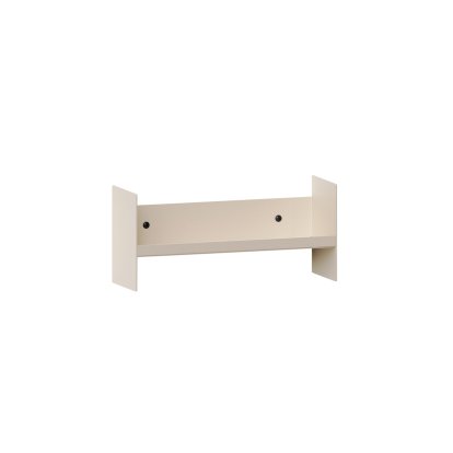Pli Wandregal Slim, 30 cm, Creamweiß, Ohne Haken